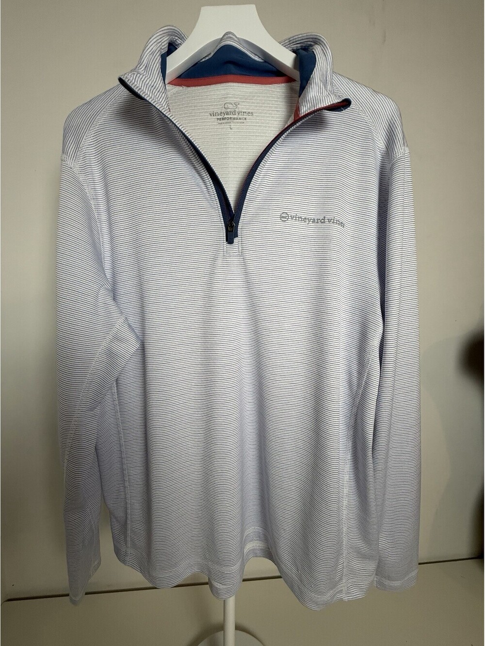 Vinyard Vines Performance Men's Collared Athletic Long Sleeve
